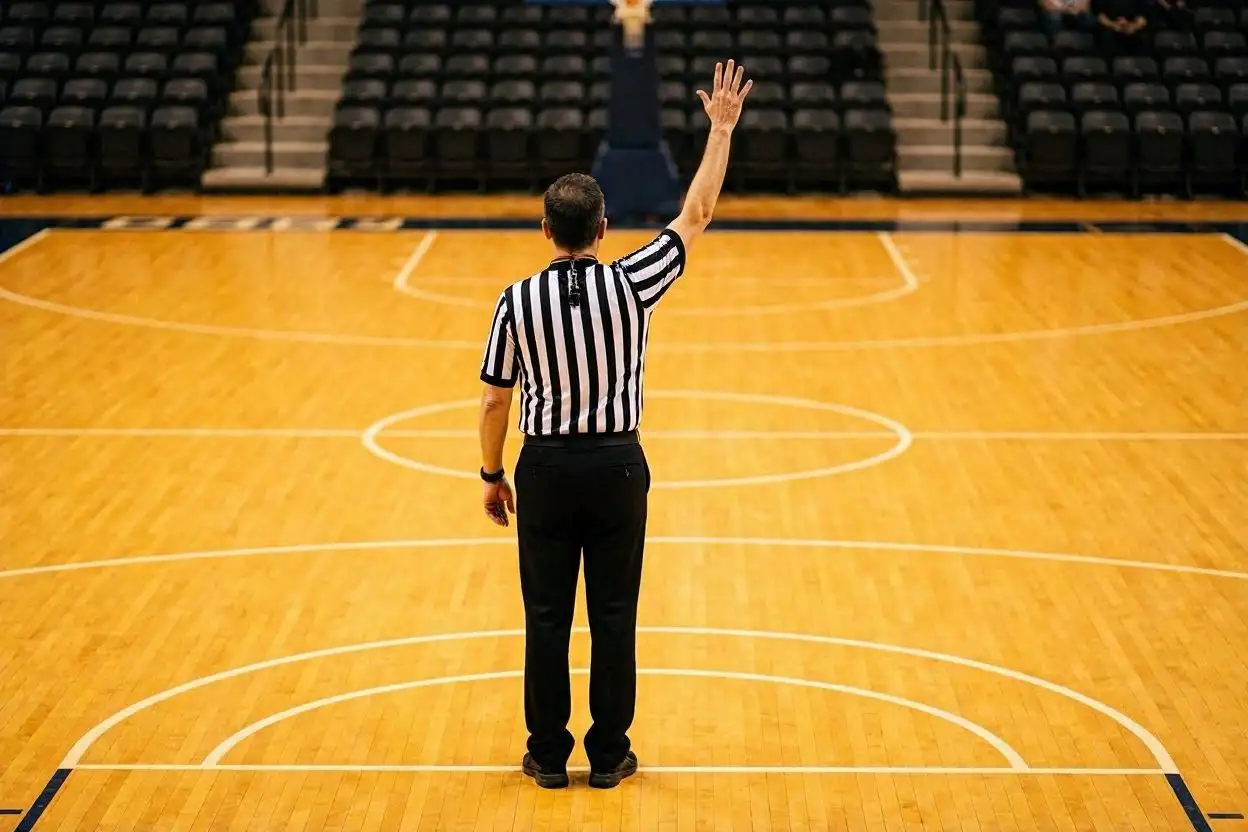 Natalie Sago NBA referee foul-call distribution chart highlighting the home-team pattern