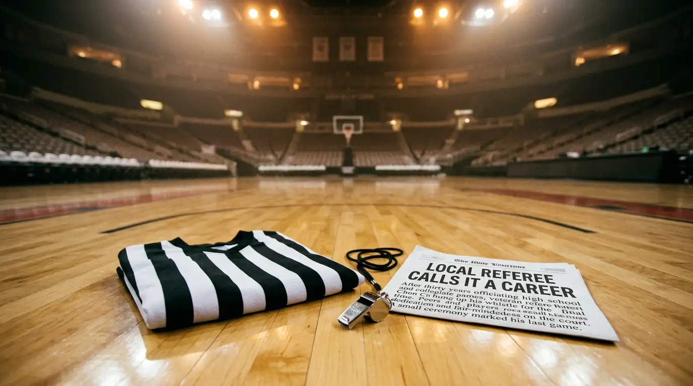 Timeline visualisation of the Tim Donaghy NBA refereeing scandal from 2006 to 2008